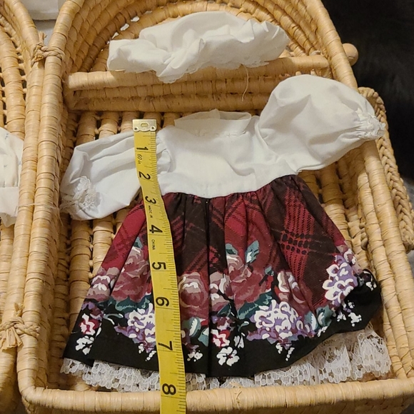 Wicker Basket Babydoll Toy Storage Carry on - Picture 3 of 11